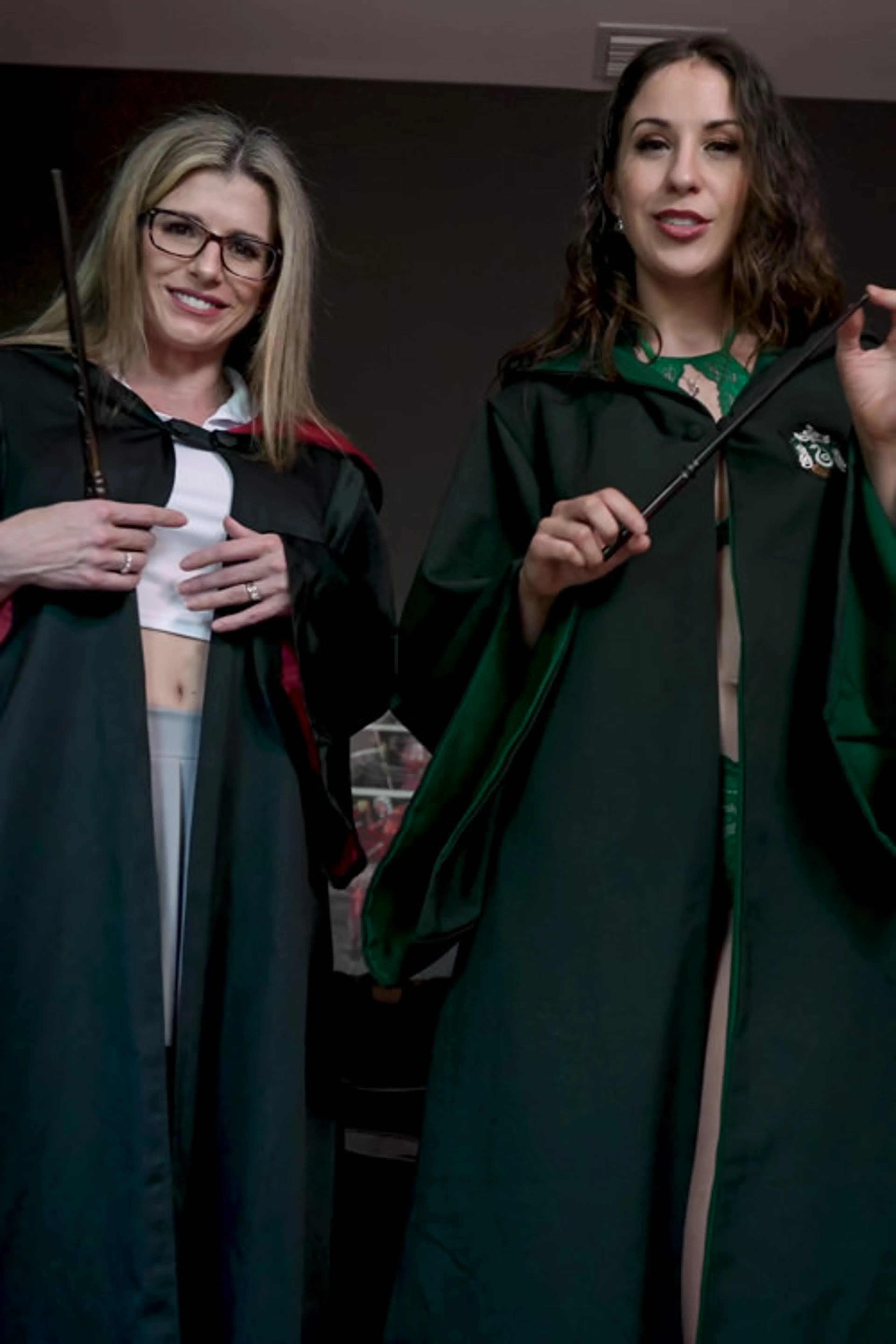 Amiee Cambridge and Cory Chase in Wizarding Milf Sluts