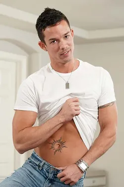 Time to pay the Bookie, however you have to. Nic Sahara has a bad habit and is about to get in deep with the Bookies unless he can pay! He has the money but Nic is late and the interest is mounting. Bookies Zario Travezz and Bucky Wright plan to take it out of his ass. He follows them home to pay with his ass and then some. All holes are opened by these two bookies and he will think twice before running up his line again.
