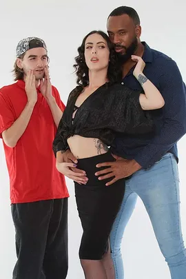 Victoria has a spoiled step son named James thatâs home from college. James is doing poorly in school so Victoria was tasked with getting him a tutor to help with his grades. When the tutor came around to help James with his school work Victoria took one look at him and told herself that she had to have him! As Jovan was talking to James and Victoria about his services, Vitoria started to touch Jovans leg. Then Victoria sent James to do 2 different sets of chores so she could be alone with Jovan. Victoria, getting frustrated with James being in the room while she was trying to make the moves on Jovan, she sent James to go make a cup of tea for her while she was trying to get her fuck on! When James left, Victoria jumps all over Jovan and pulled out his dick and started sucking it. Jovan was totally into it. Then James walked in the room with Victoriaâs cup of tea and was shocked to see her step mom with Jovans dick in her mouth. Victoria got upset with James's final interuption and told him to sit there and watch her suck this dick and get fucked with Jovan! She also told James if he says anything to his dad she would tell his dad that she caught James jerking off to her while she was in the shower. So James sat there quietly as he watched his tutor Jovan fuck the shit out of his step mom till he busted a huge nut on her face. James, fascinated, actually enjoyed watching Jovan plowing his step mom in front of him. 