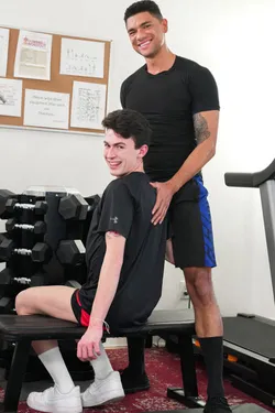 Tristan West and Andre Stone are having anal sex