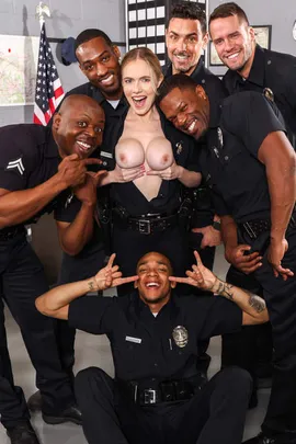 Cheating wife Rebel Rhyder gets fucked in a torrid gangbang