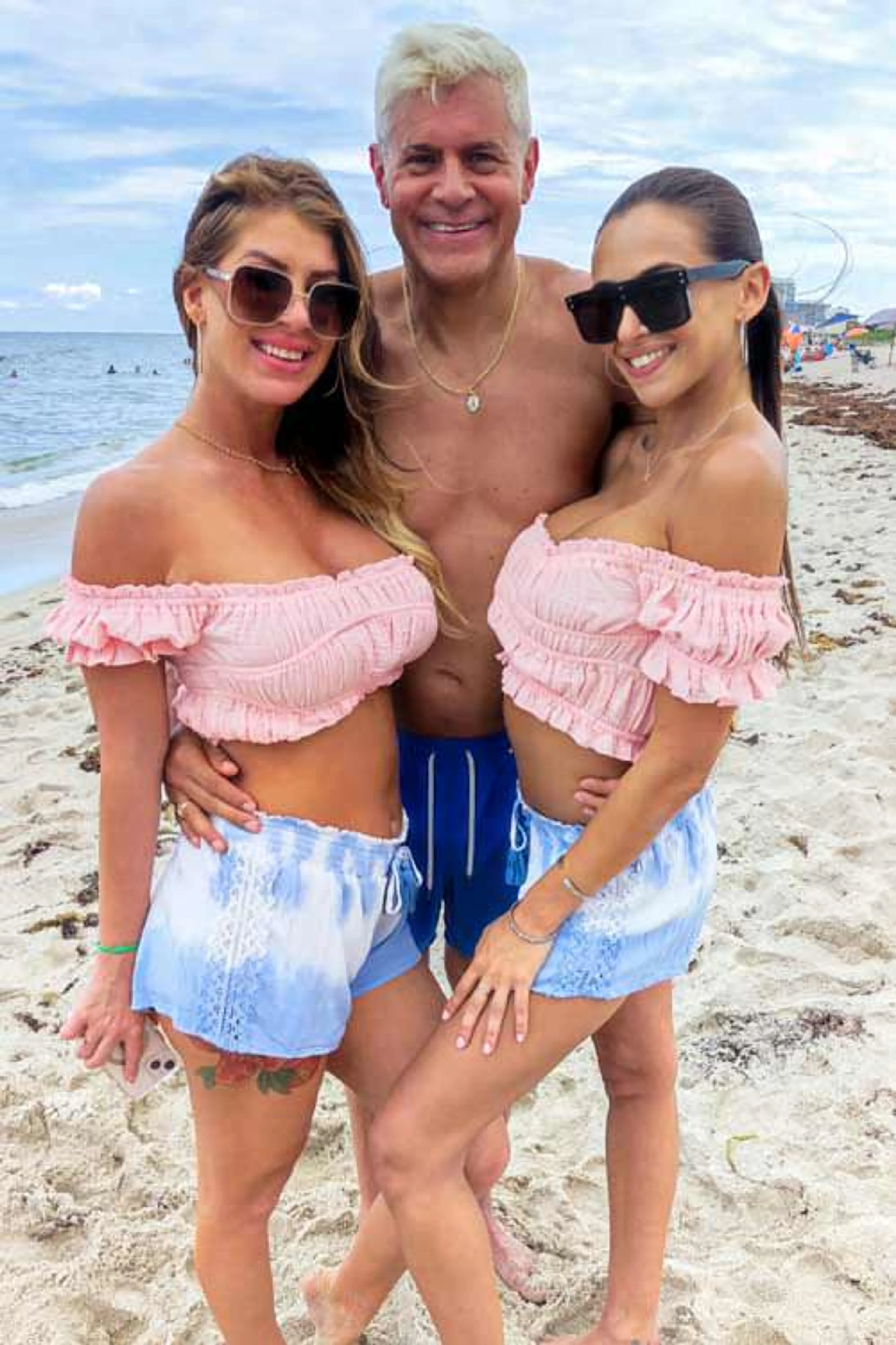 Bringing Home Big Tits Brunettes Beach Babes For A Threesome