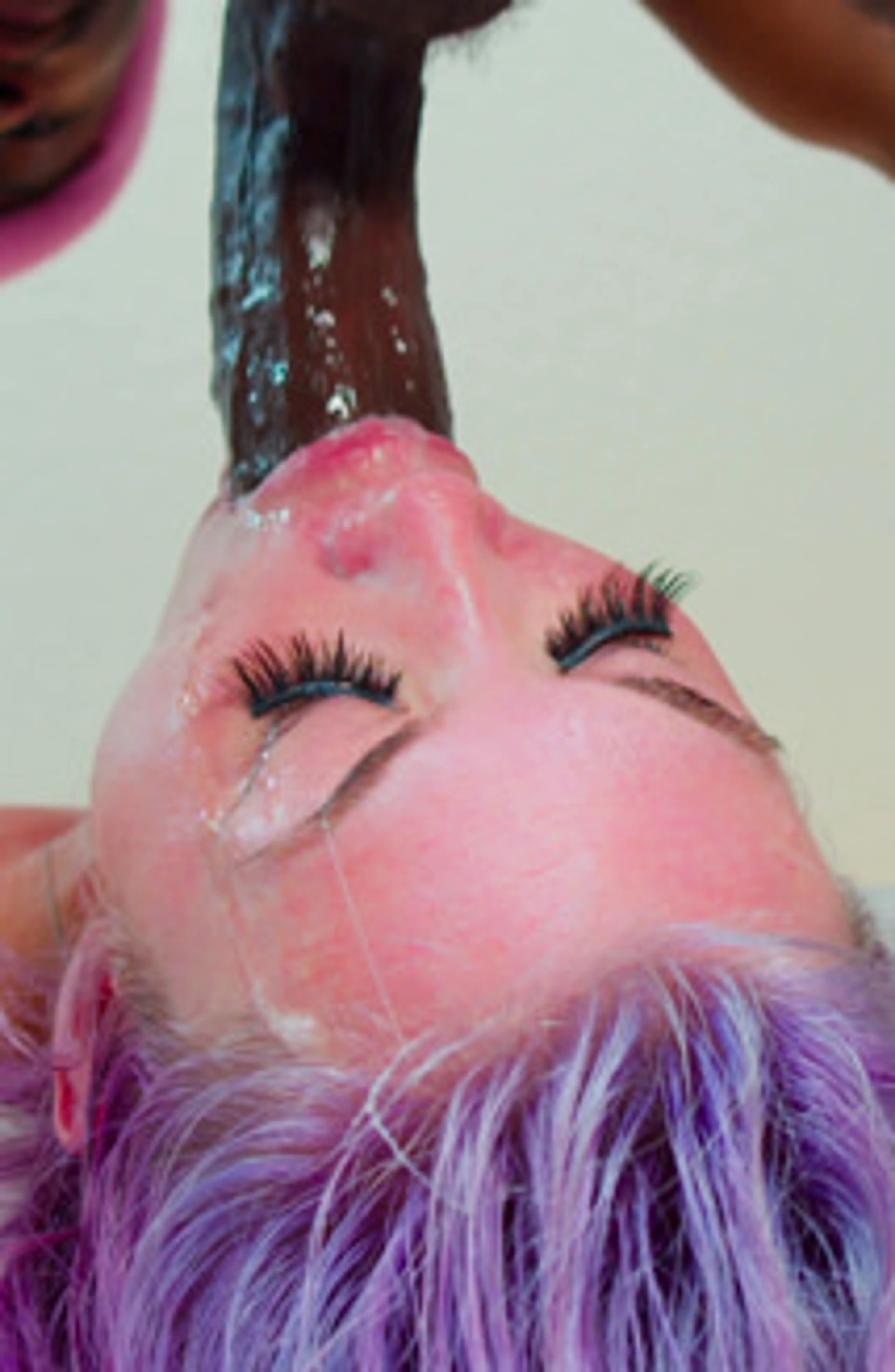 Purple Hair MILF Madi B Gets Her 1st Taste Big Cock