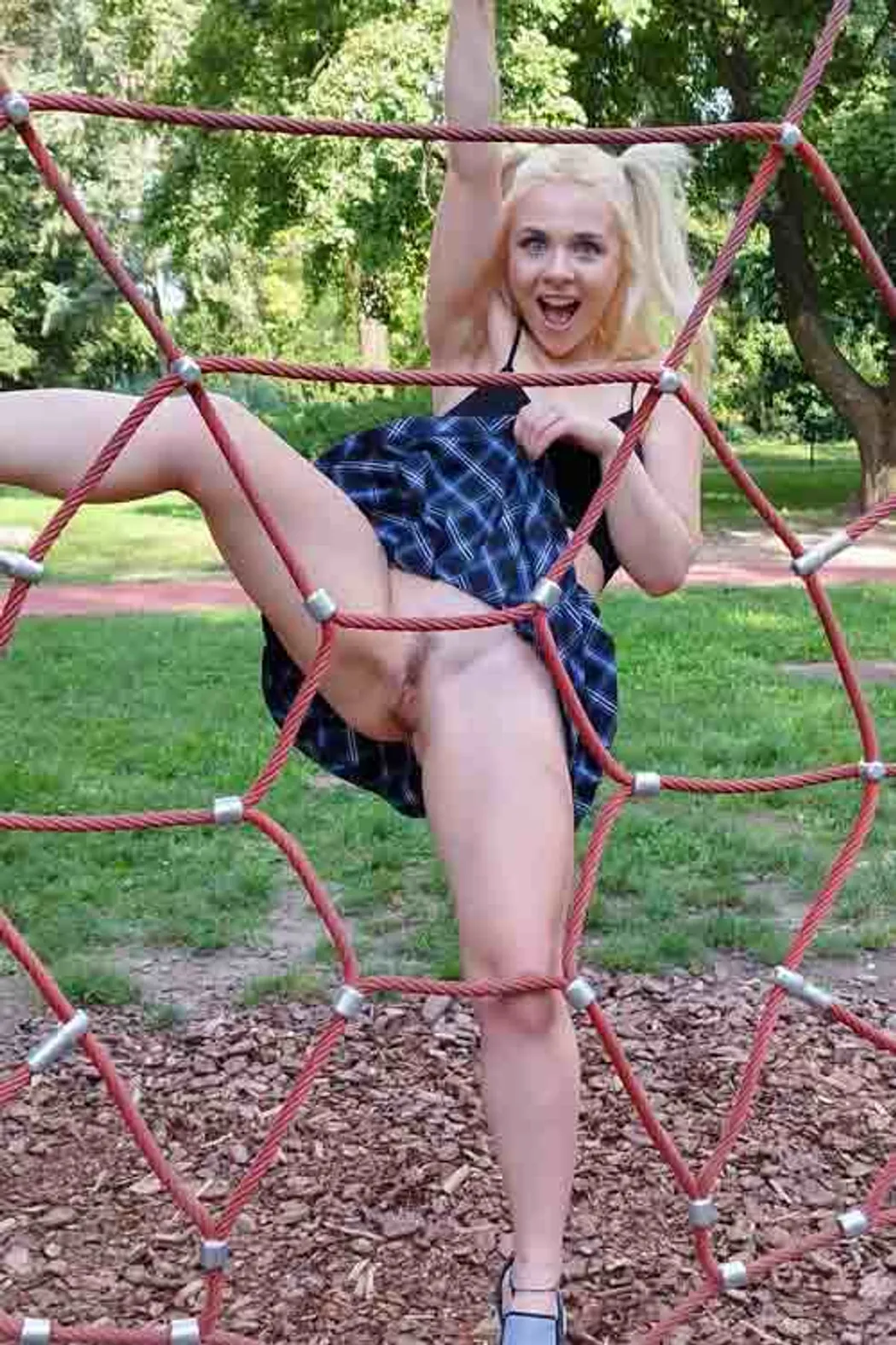 Public nudity & hot sex scene with Ellie Shou and Porno Dan