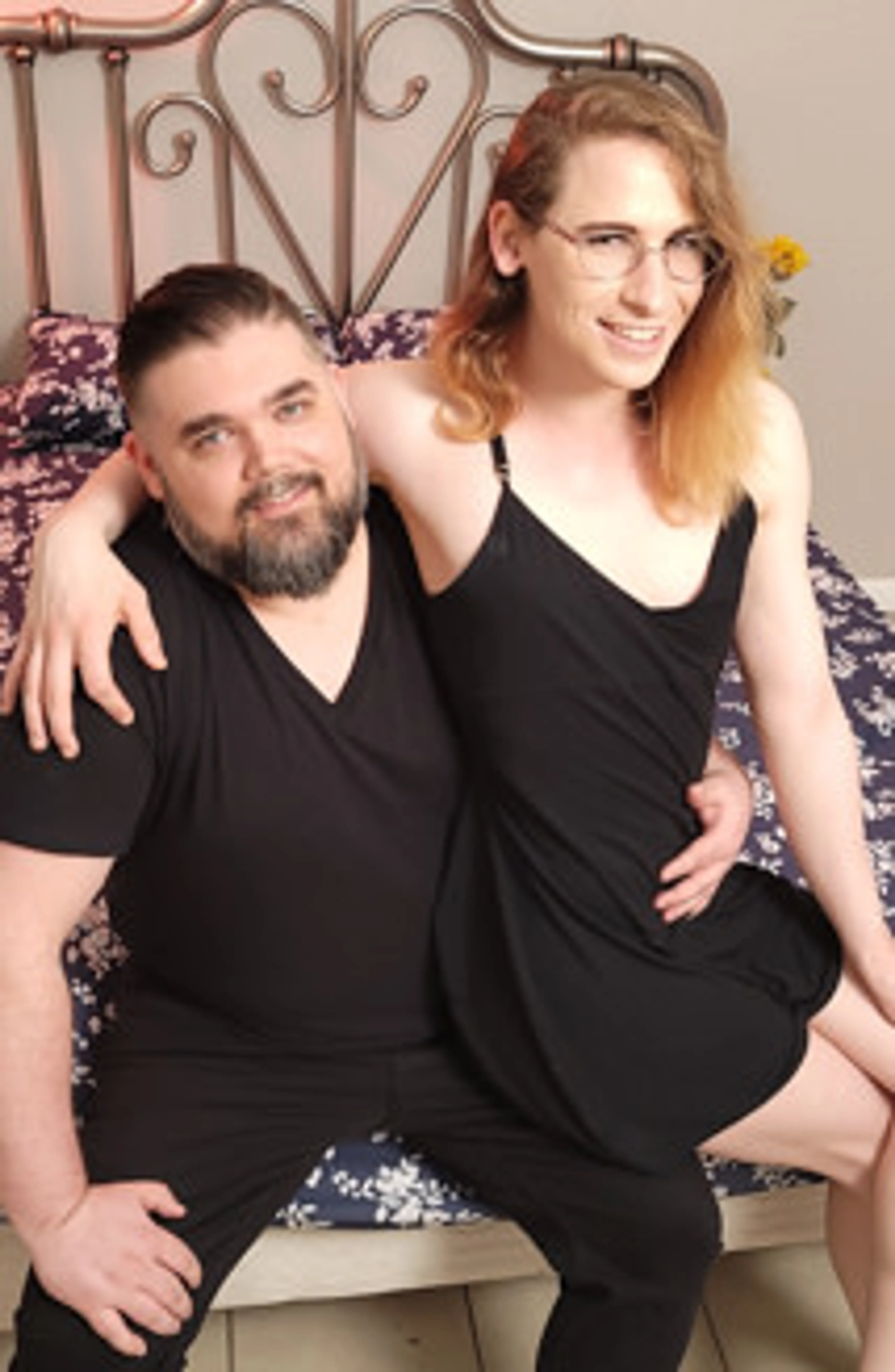 Slender Trans Abby Affchen Gets Balls Deep Bareback