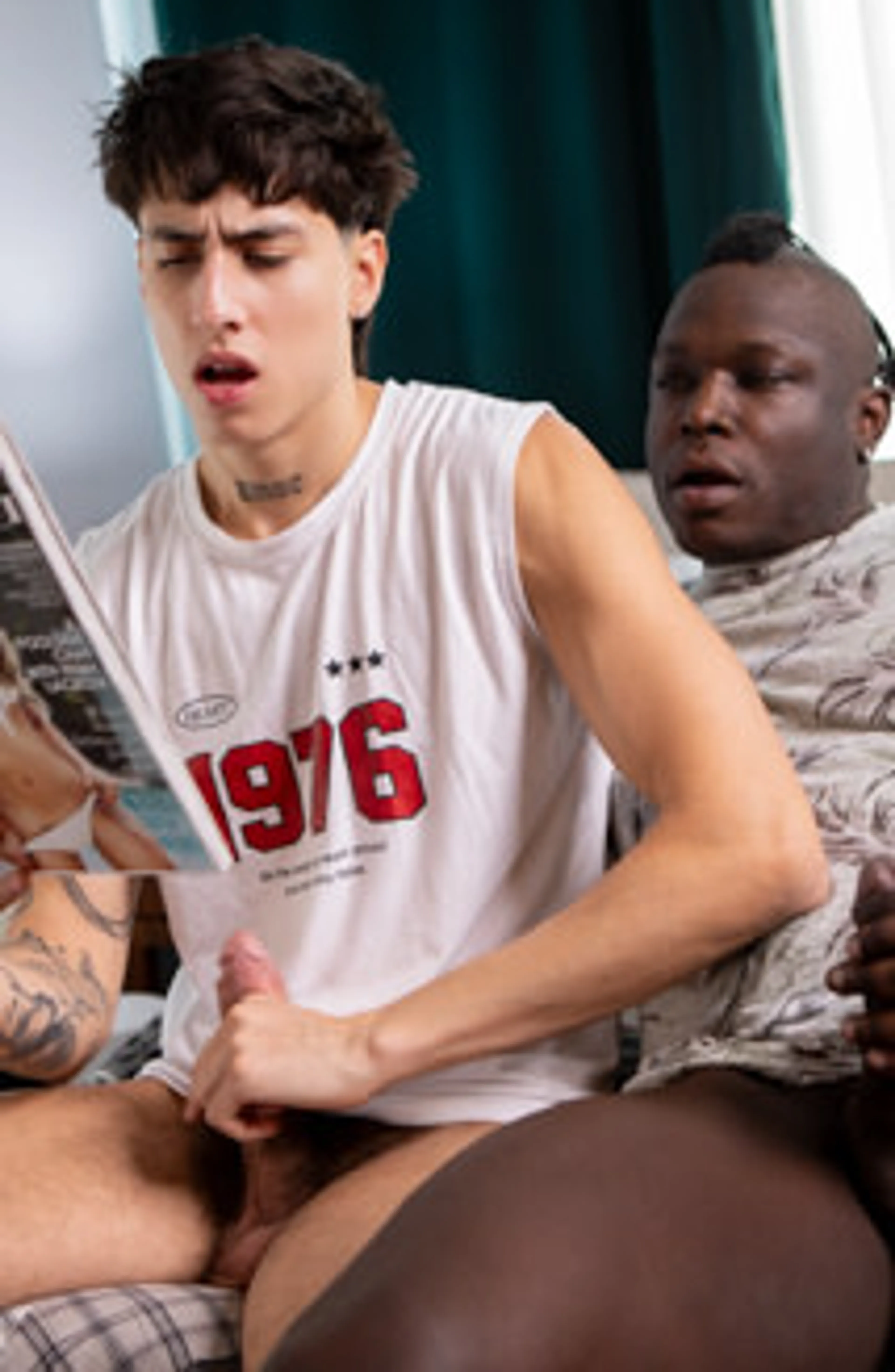 Dude, Is That An Actual PORN MAG??