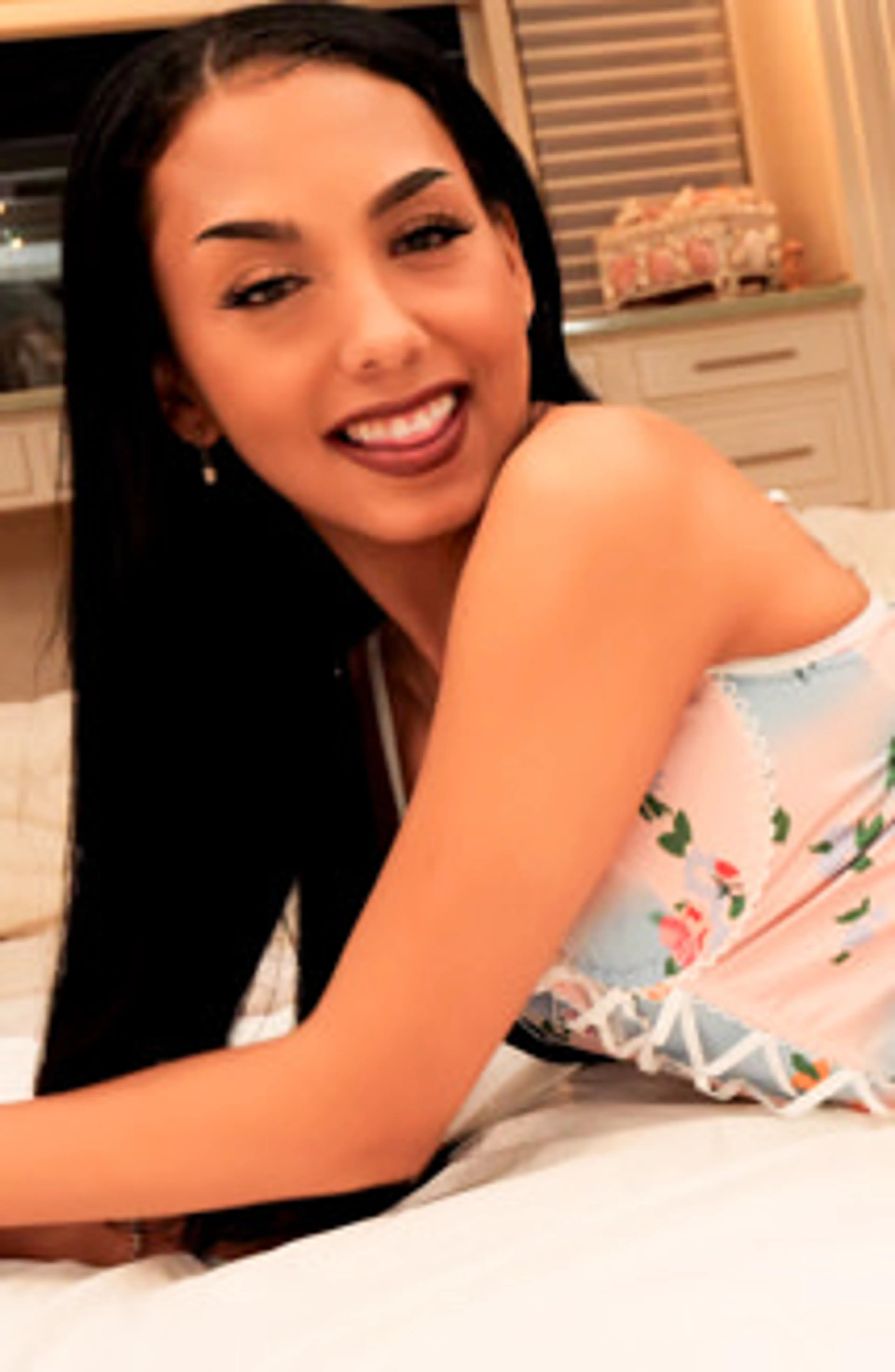 Petite Barbie Fuck Doll Bianca Bangs Rides Cock