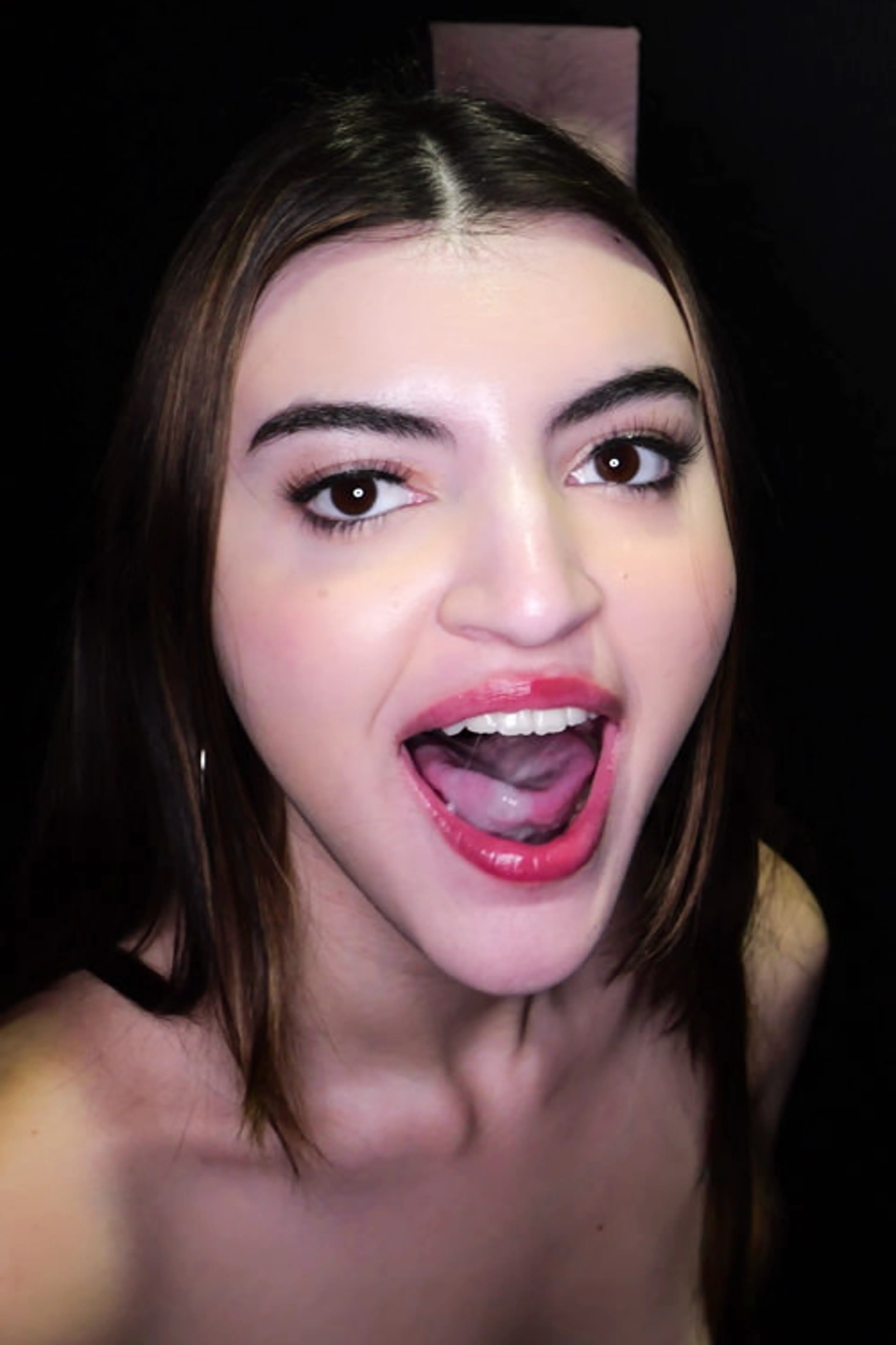 Julia James' First Gloryhole