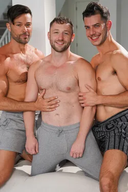 Threesome with Miles Fallon, Beaux Matthews & Teddy Graham
