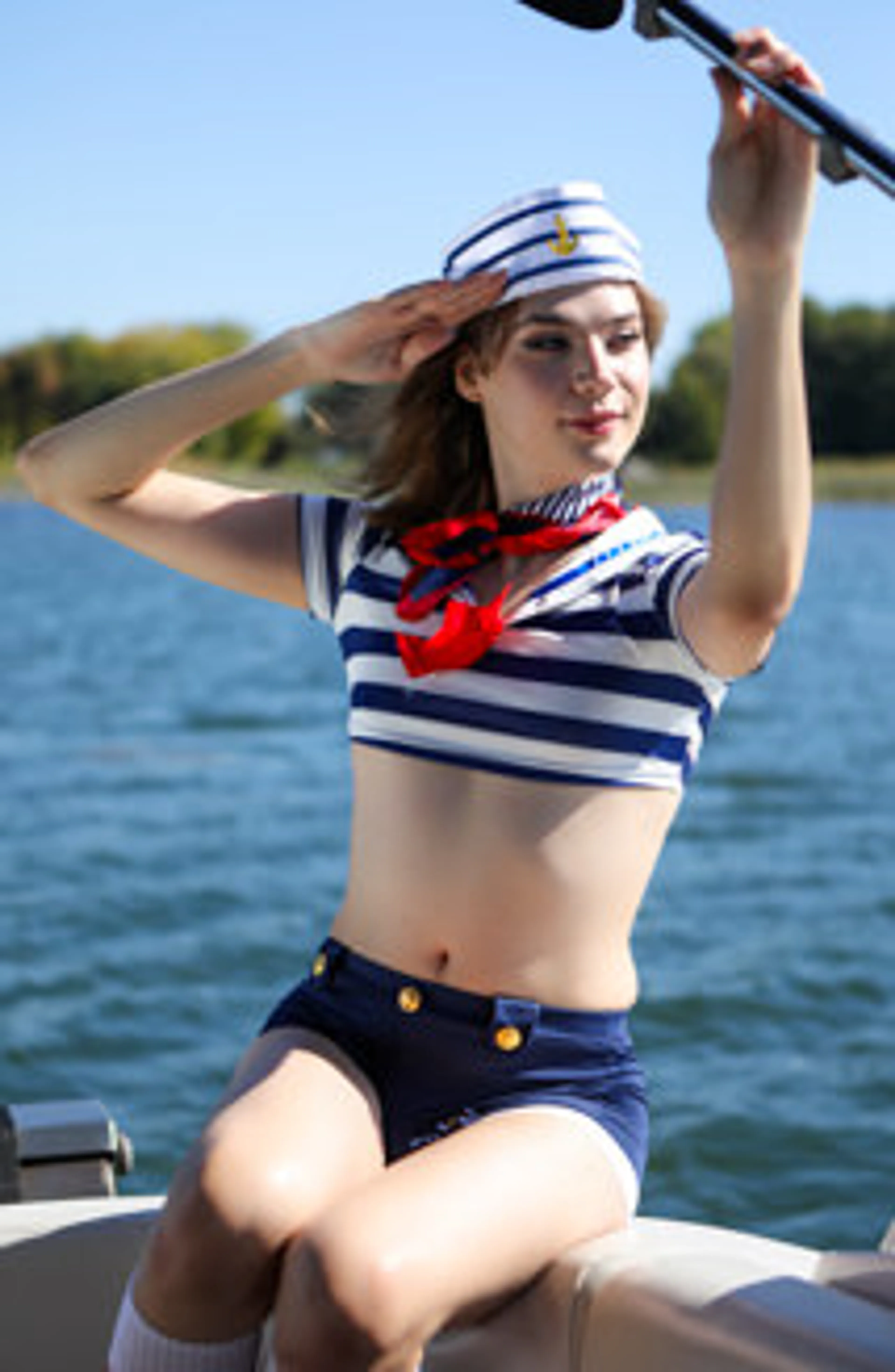 Sailor Femboy Gets His Boat Rocked By Big-Dicked BF