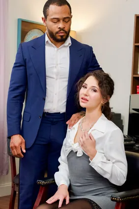 Liz Jordan Gets Spanked By Her Boss