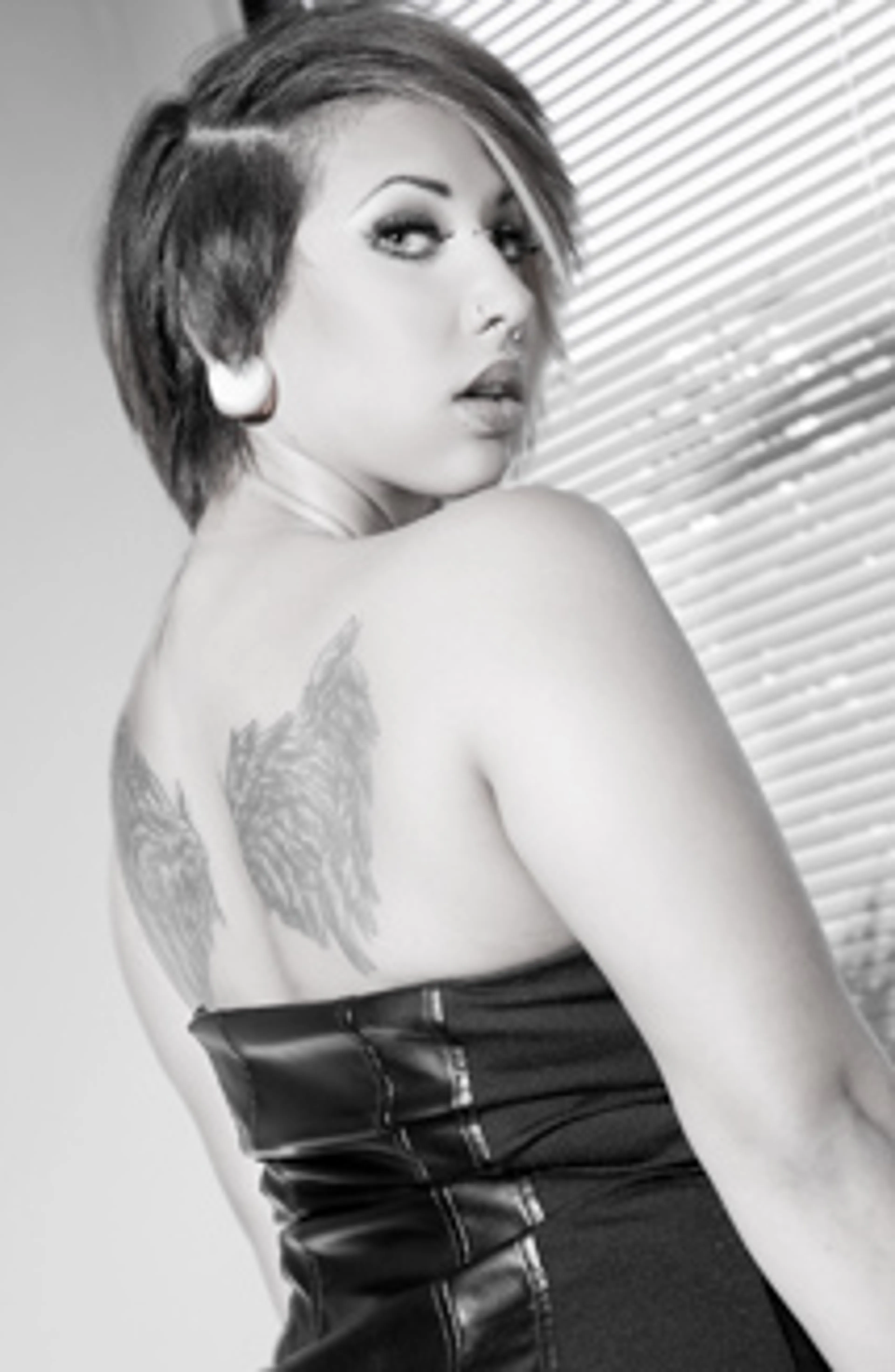 Black-And-White Rose