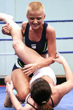 NudeFightClub presents Betty Saint vs. Sinead