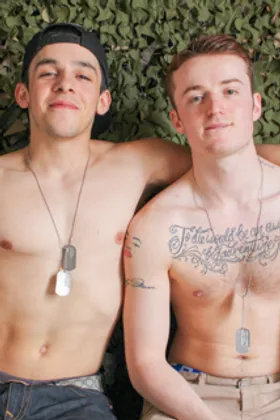 Young Billie Starz & Dominic enjoy sharing their cocks