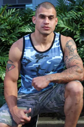 Rico's big dick is hard and thick for the camera!