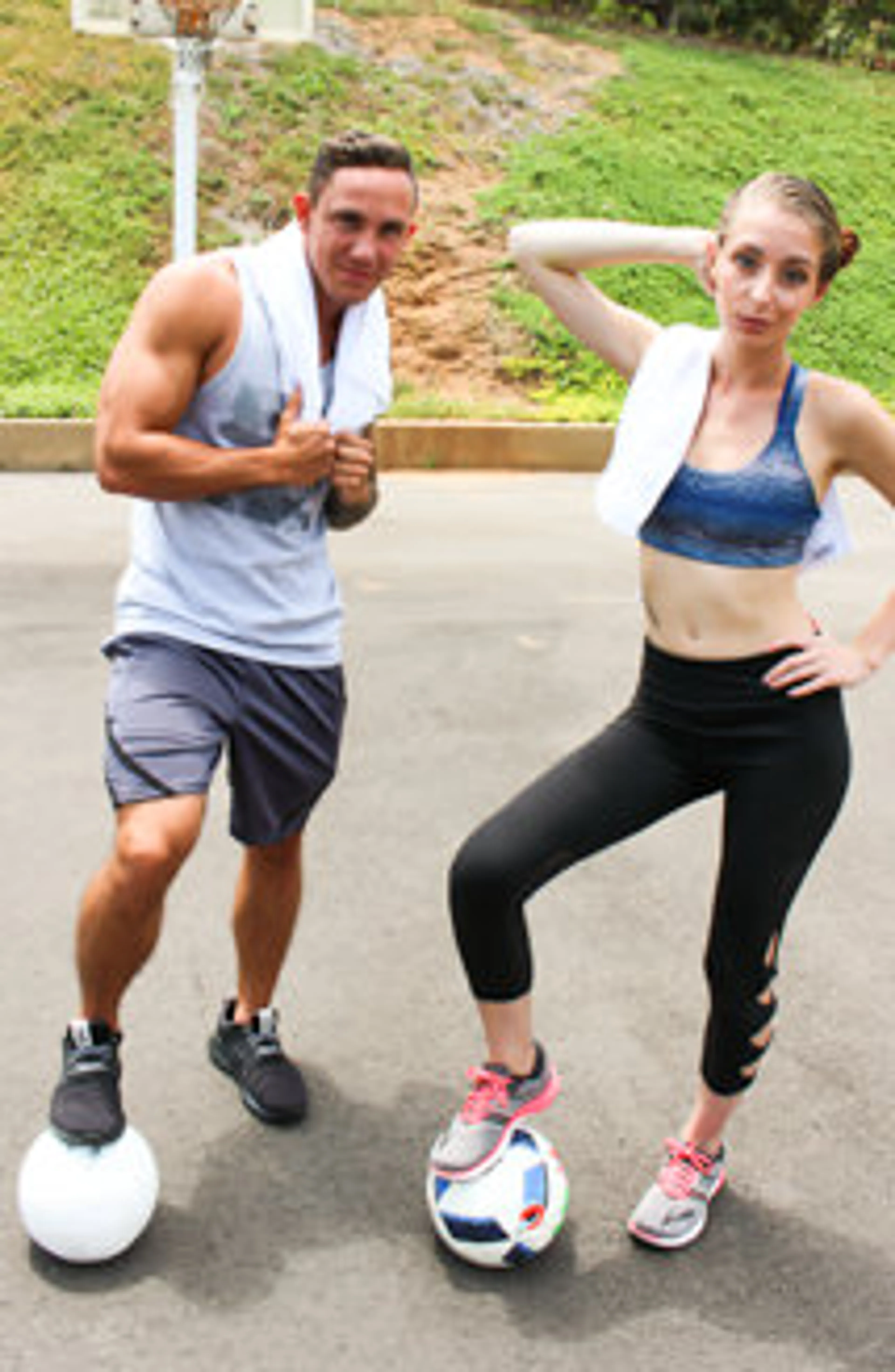 Working Out For Cock